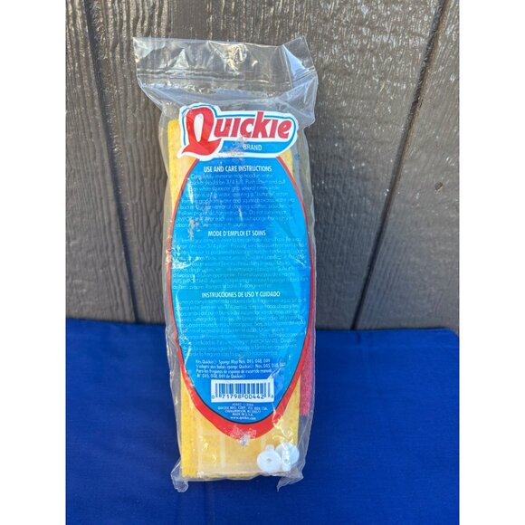NOS Quickie Standard Sponge Mop Refill Type S Clean Floor - Picture 3 of 4
